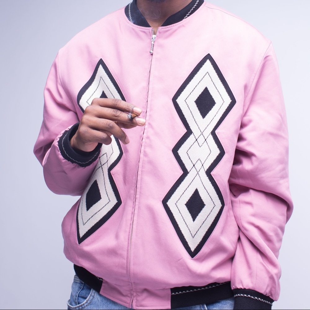 Supreme jacket Rare Supreme Diamond Rayon Bomber